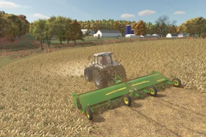 Мульчер John Deere 520 для Farming Simulator 25 — 2