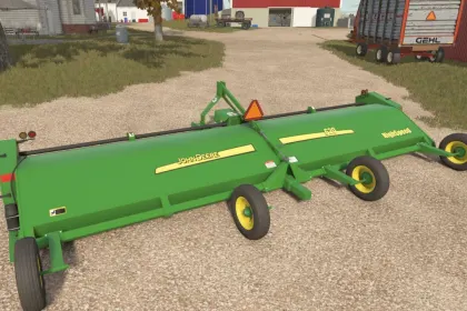 Мульчер John Deere 520 для Farming Simulator 25 — 3