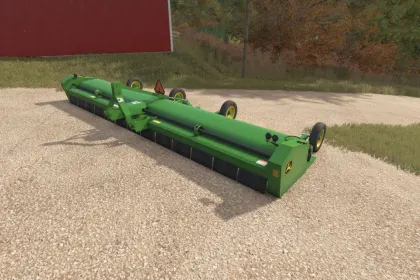 Мульчер John Deere 520 для Farming Simulator 25 — 4