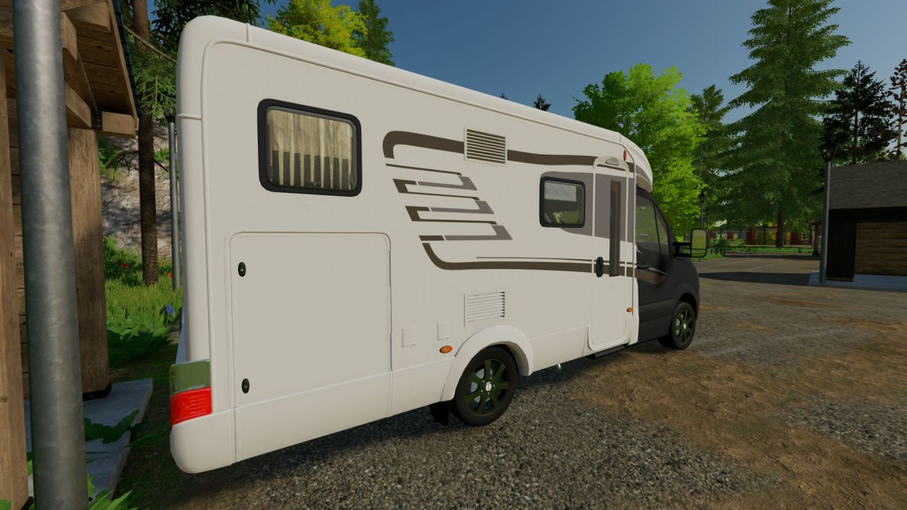 Car Hymer ML T 580 MB Sprinter 2013 for Farming Simulator 22