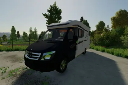 Car Hymer ML T 580 MB Sprinter 2013 for Farming Simulator 22 — 3