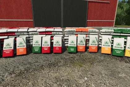 Pioneer Branded Seeds Pack for Farming Simulator 25