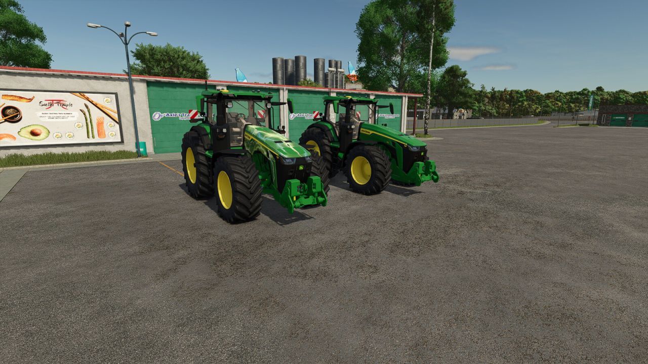 Трактор John Deere 8R Series 2020 для Farming Simulator 25