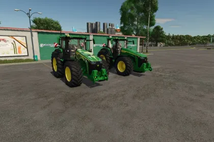 Трактор John Deere 8R Series 2020 для Farming Simulator 25 — 3