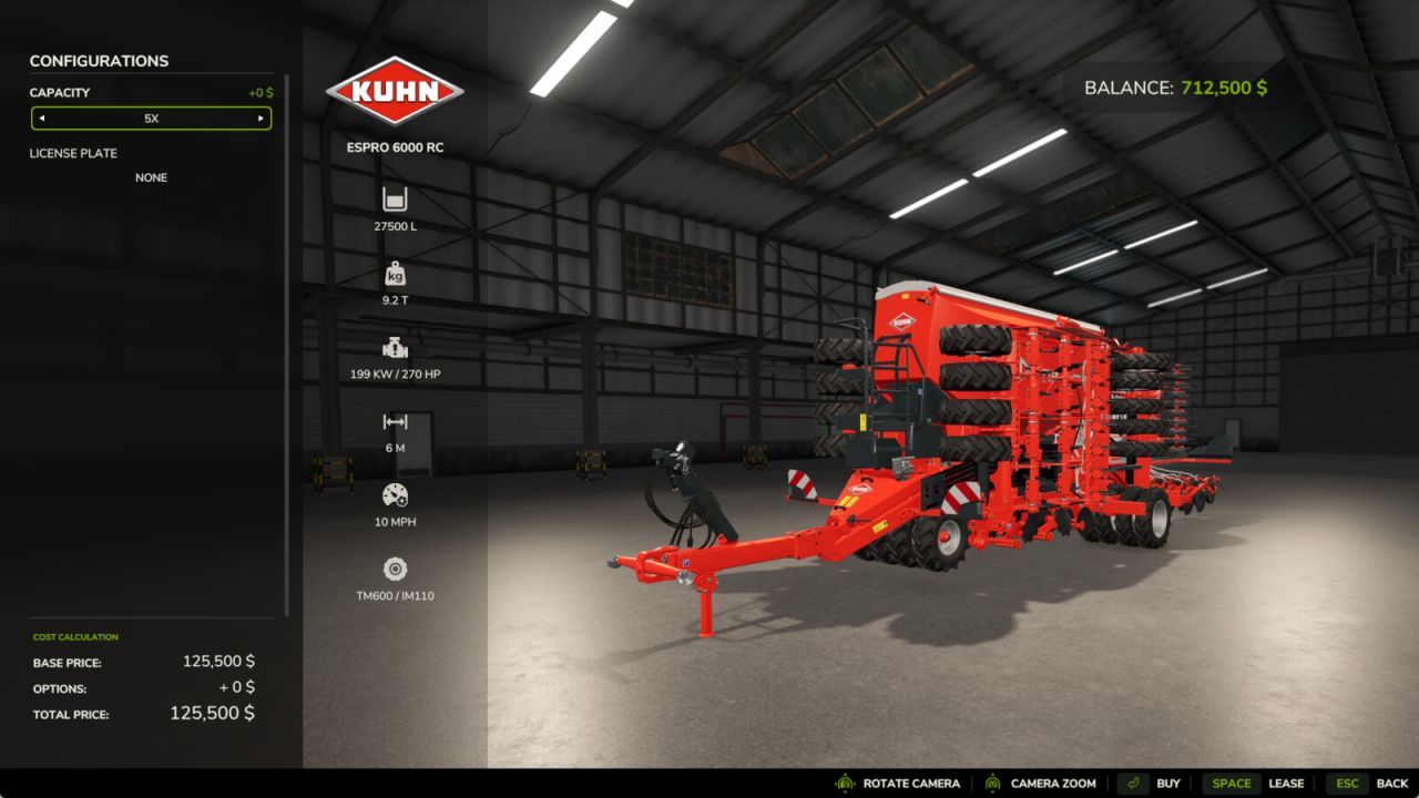 Модуль регулювання рівня заповнення для Farming Simulator 25