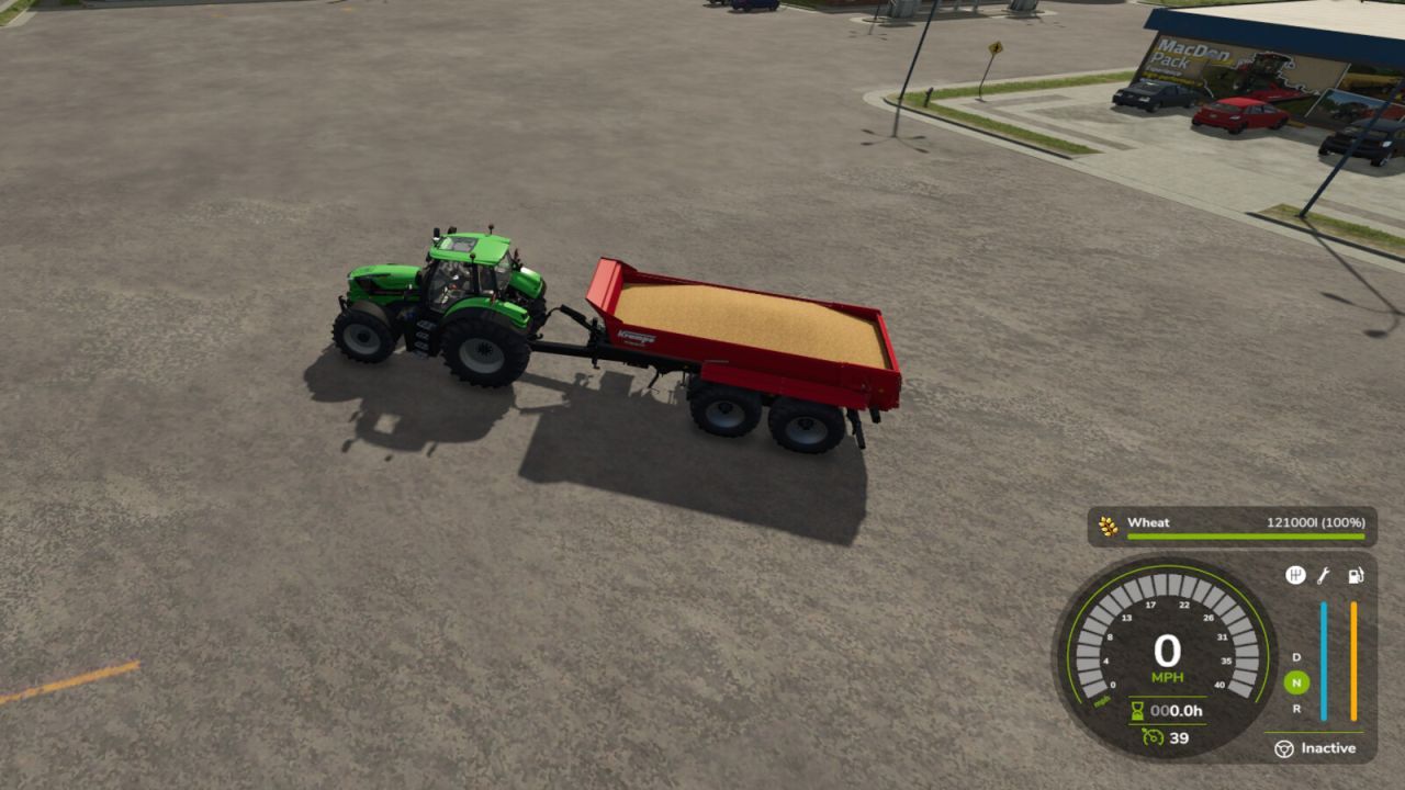 Модуль регулювання рівня заповнення для Farming Simulator 25