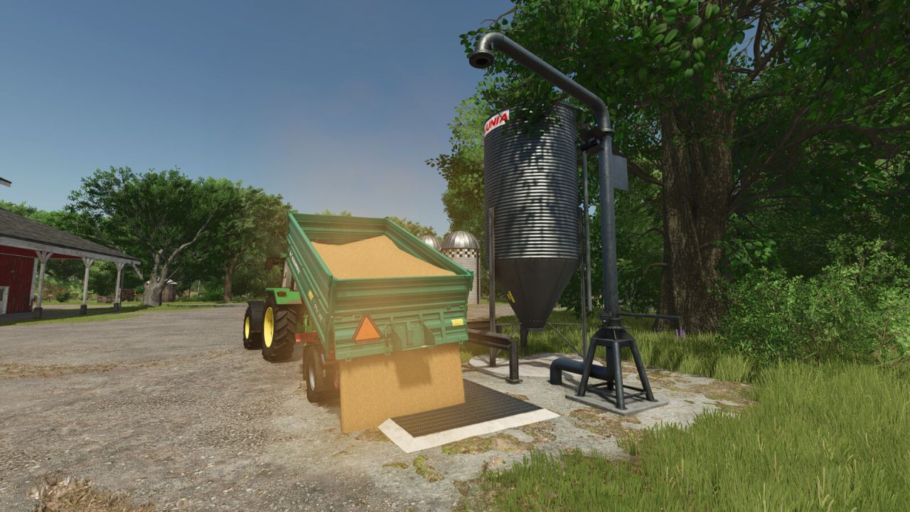 Склад Unia Karma 10 для Farming Simulator 25