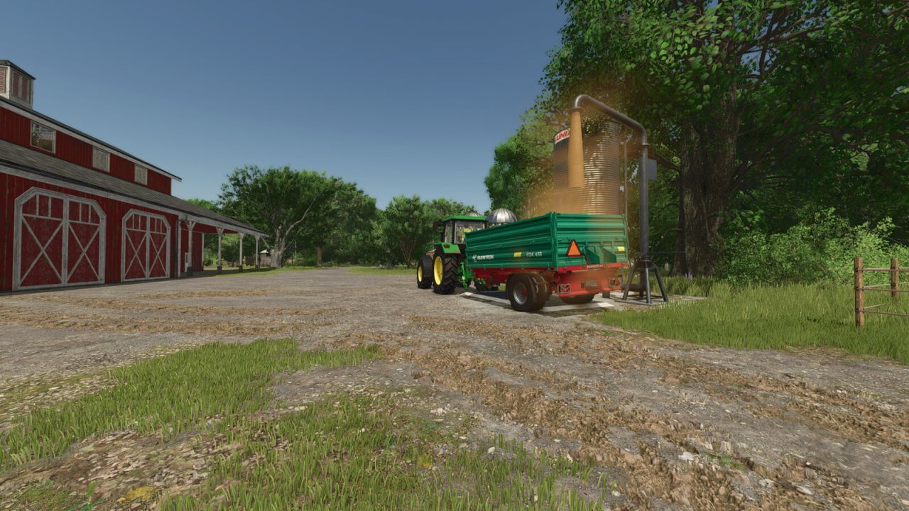 Склад Unia Karma 10 для Farming Simulator 25