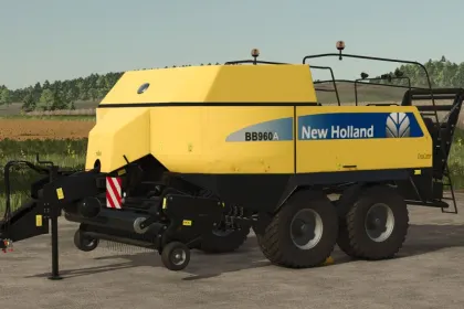 Прес-підбирач New Holland Big Baler 960A для Farming Simulator 25