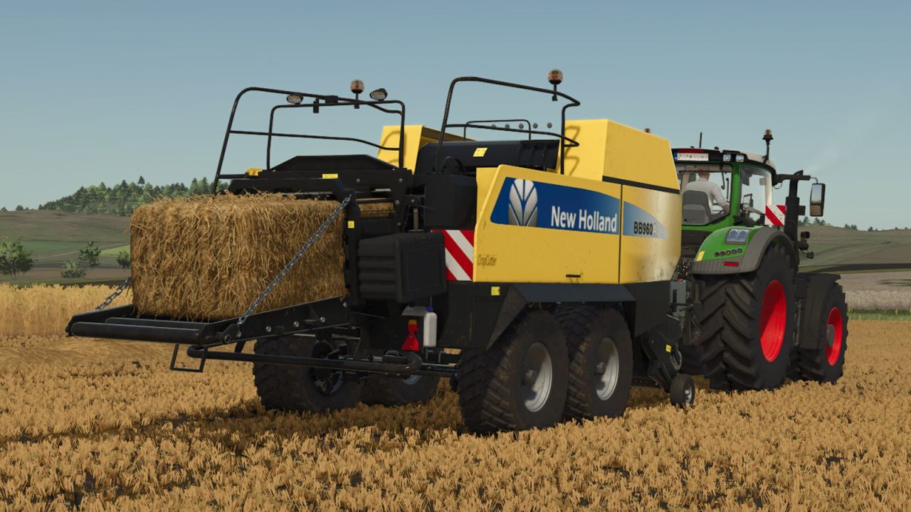 Прес-підбирач New Holland Big Baler 960A для Farming Simulator 25