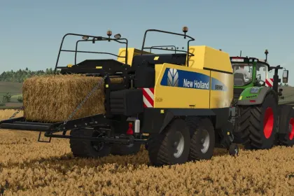 Прес-підбирач New Holland Big Baler 960A для Farming Simulator 25 — 3