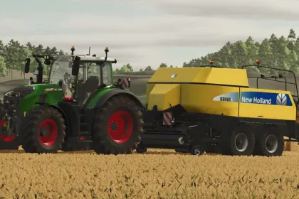 Прес-підбирач New Holland Big Baler 960A для Farming Simulator 25 — 4