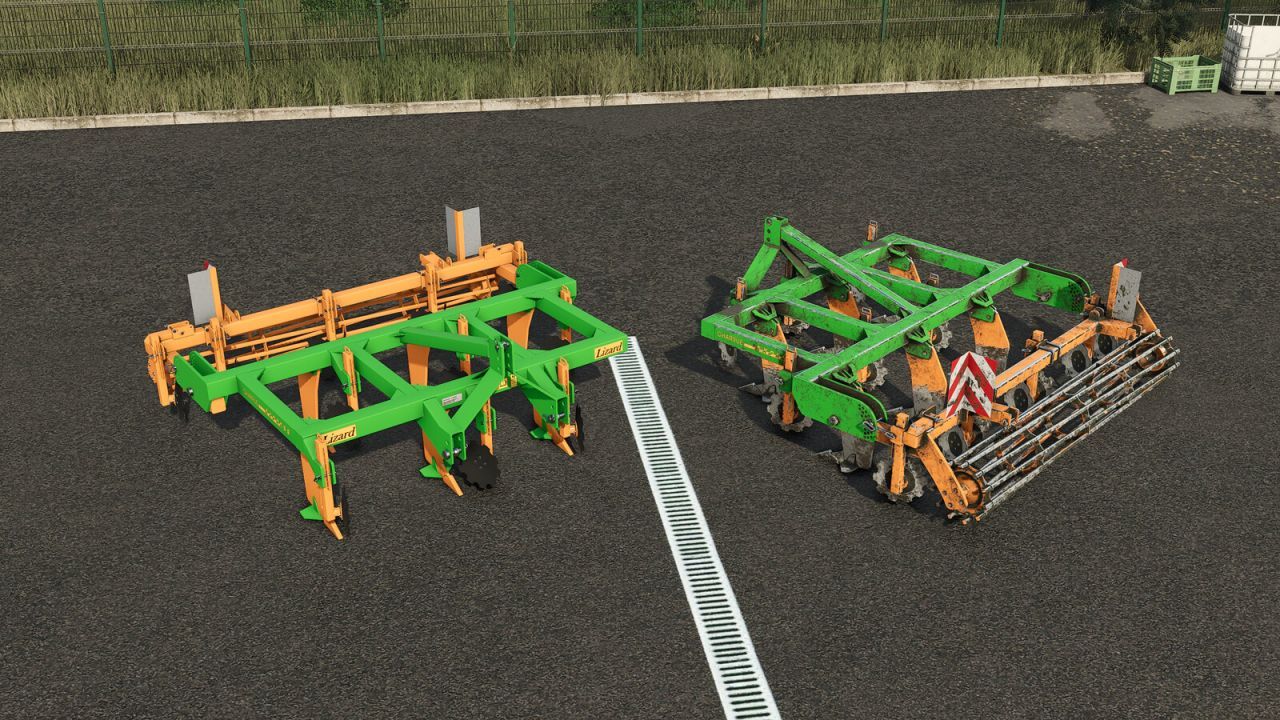 Плуг Lizard Charrue Express для Farming Simulator 25