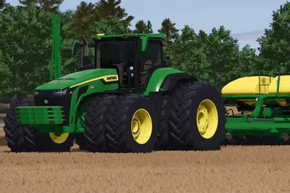 Трактор John Deere 8R High Horsepower для Farming Simulator 25 — 2