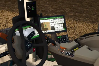 Трактор John Deere 8R High Horsepower для Farming Simulator 25 — 3