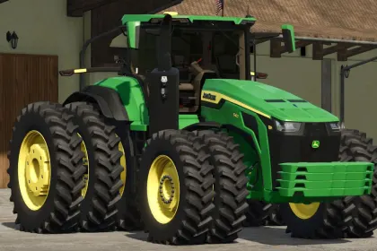 Трактор John Deere 8R High Horsepower для Farming Simulator 25 — 4