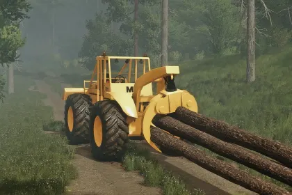 Лісозаготівельний трактор Skidder MF320 для Farming Simulator 25 — 2