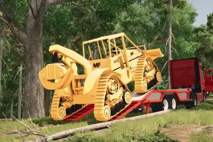 Лісозаготівельний трактор Skidder MF320 для Farming Simulator 25 — 6