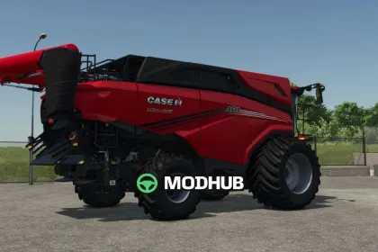 Mod na Nowy Potężny Kombajn CASE IH AF 11 US do FS25 — 3