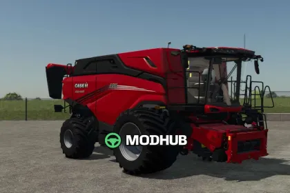 Mod na Nowy Potężny Kombajn CASE IH AF 11 US do FS25 — 5