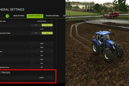 Мод Dirty Tire Tracks для Farming Simulator 25