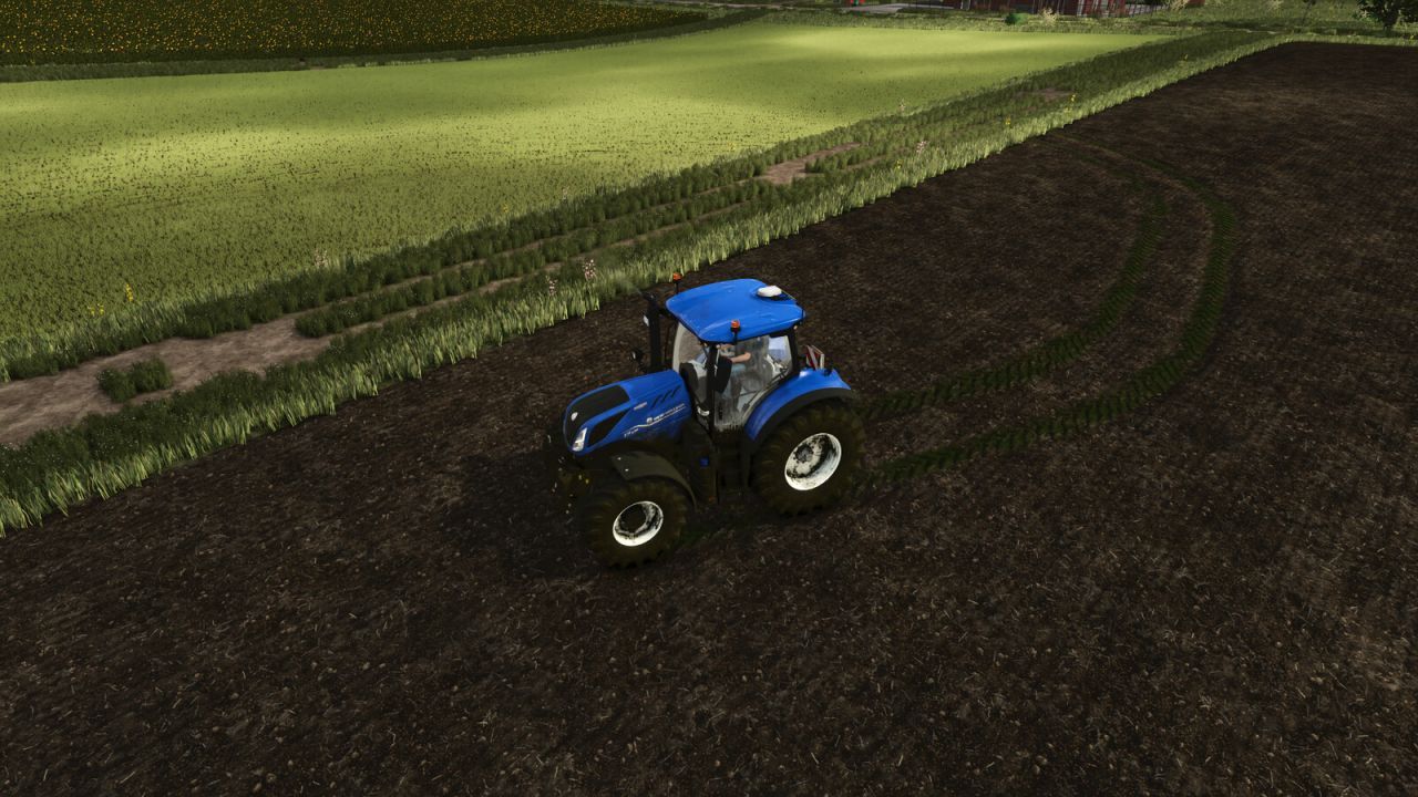 Мод Dirty Tire Tracks для Farming Simulator 25