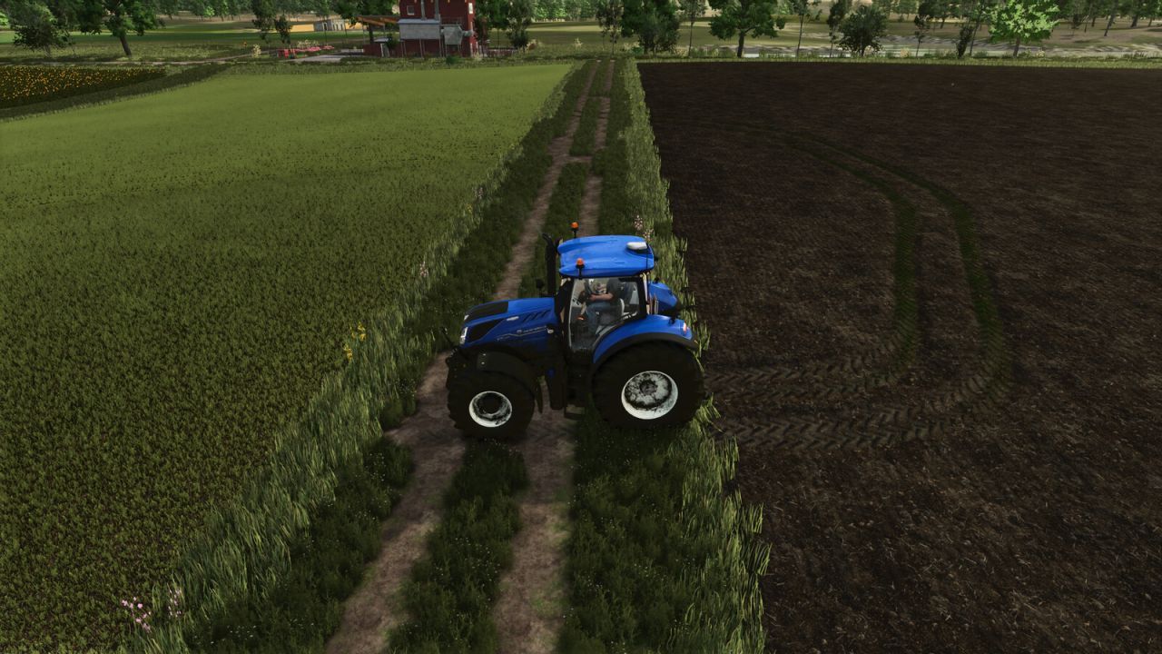 Мод Dirty Tire Tracks для Farming Simulator 25
