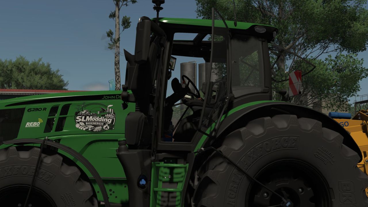 Трактор John Deere 6R для Farming Simulator 25