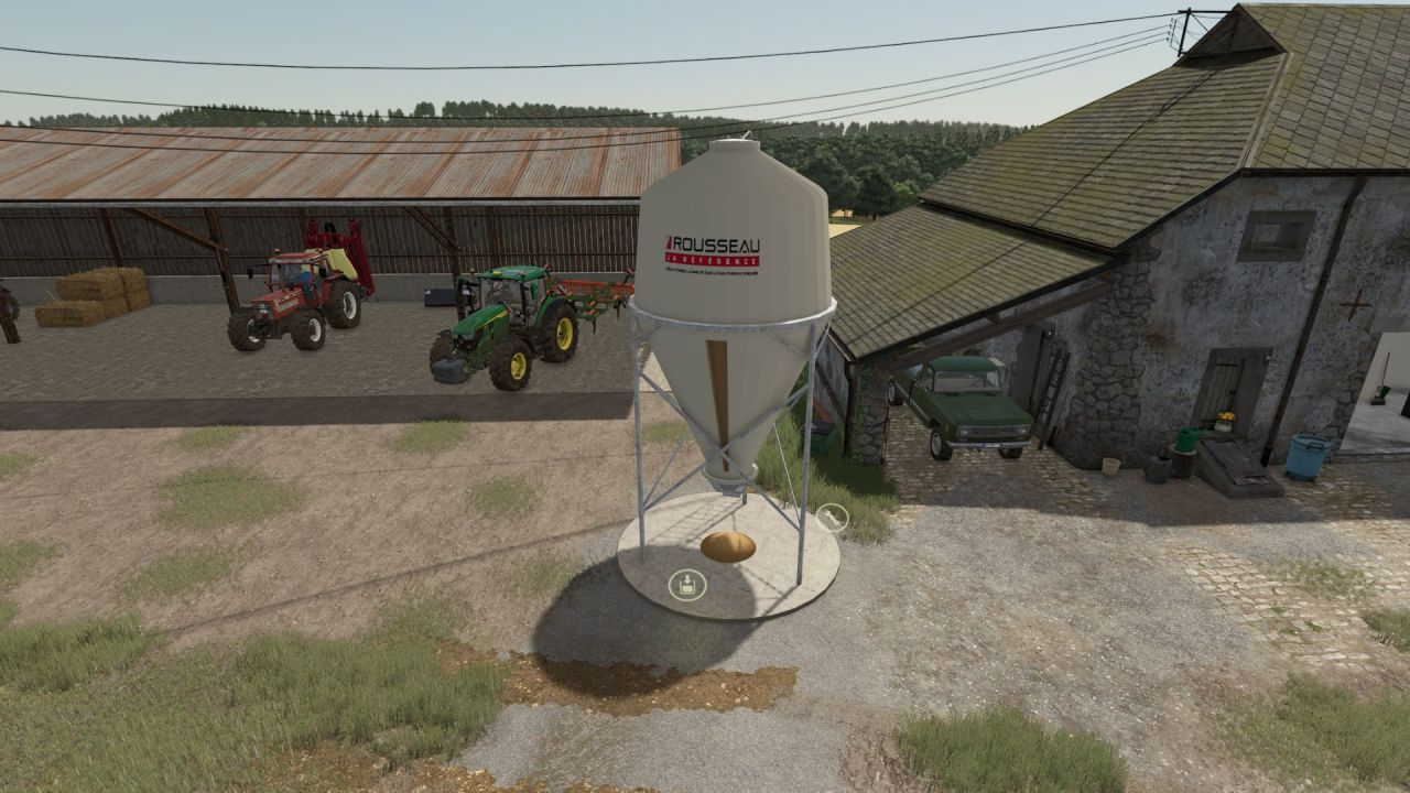 Силос ROUSSEAU для Farming Simulator 25