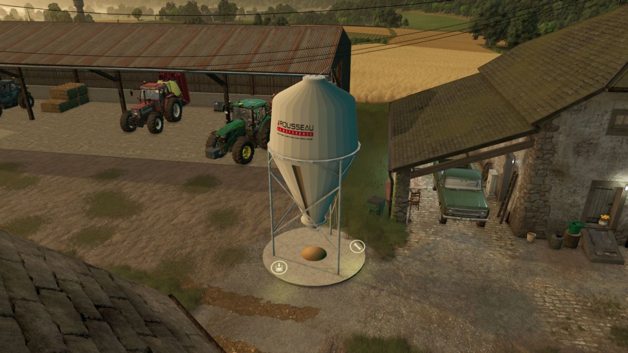 Силос ROUSSEAU для Farming Simulator 25