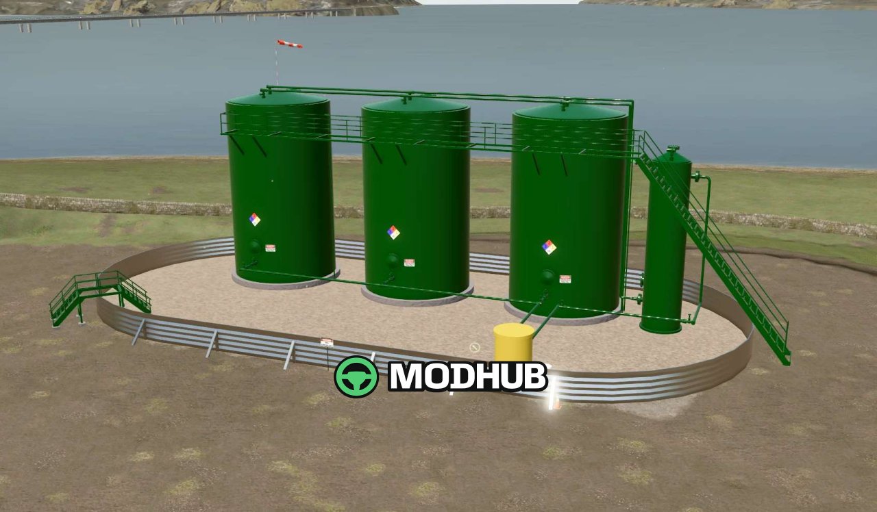 Neues Oilfield Water Storage Pack — Leistungsstarke Tanks, Frac-Ponds und Wasserpumpe in FS25