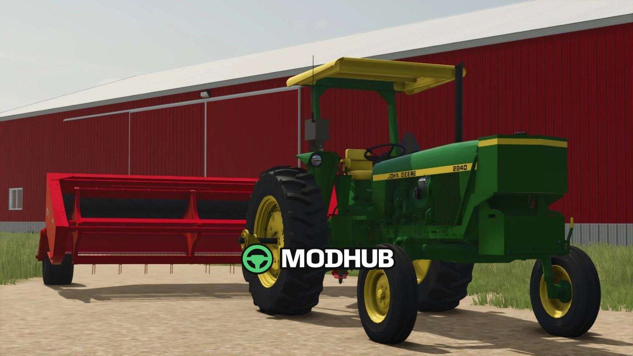 Мод на Легендарний Трактор John Deere 2840 v2.0.0.0 для FS25