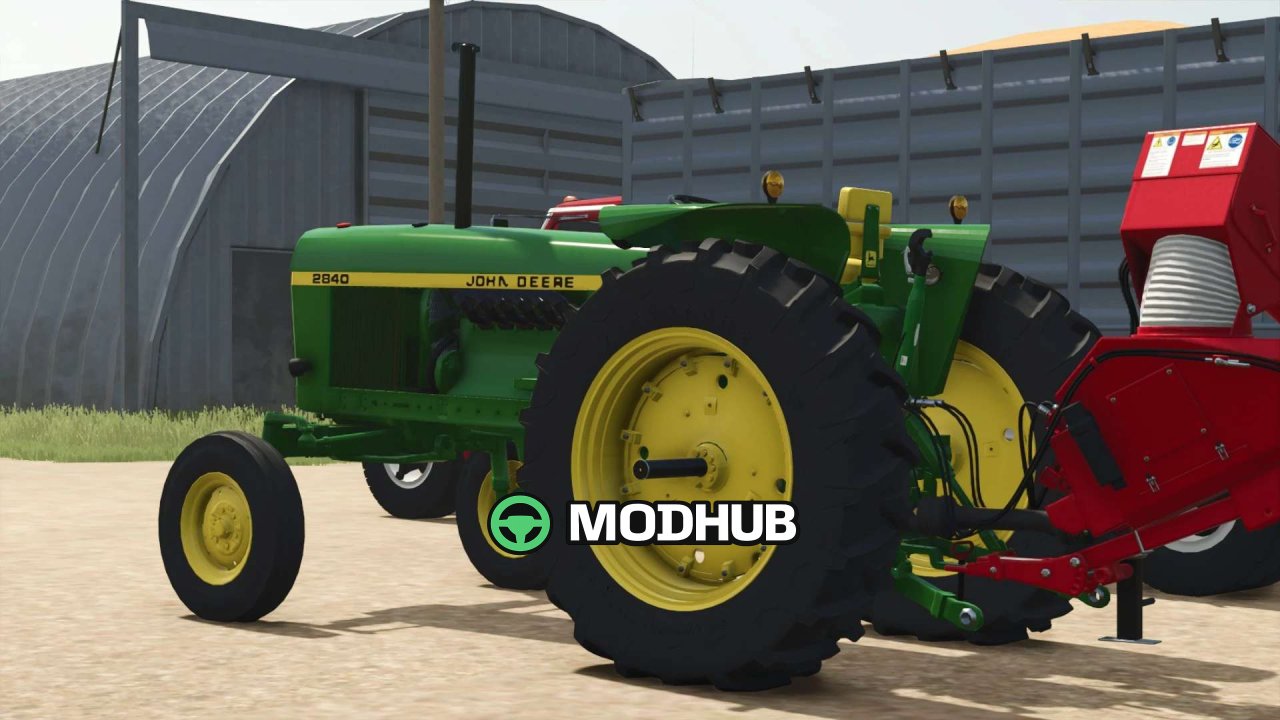 Мод на Легендарний Трактор John Deere 2840 v2.0.0.0 для FS25