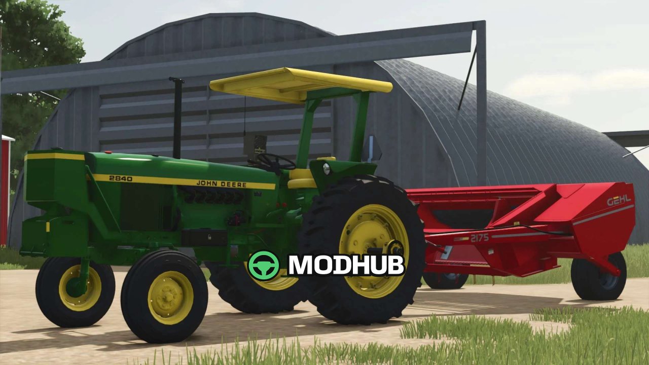 Мод на Легендарний Трактор John Deere 2840 v2.0.0.0 для FS25
