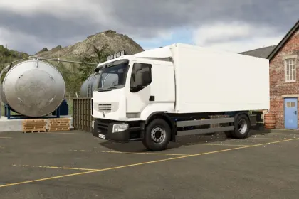 Lkw Renault Premium Cargo 4x2 für Farming Simulator 25