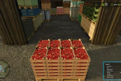 Система деградації палет для Farming Simulator 25 — 2