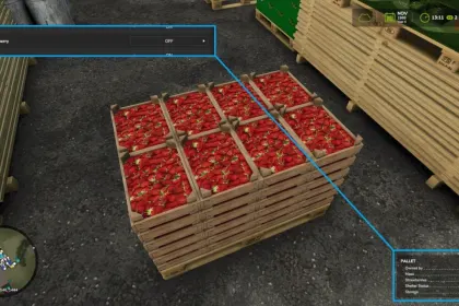 Система деградації палет для Farming Simulator 25 — 3