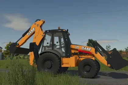 Екскаватор-навантажувач Case 580N & 580 Super N для Farming Simulator 25 — 3