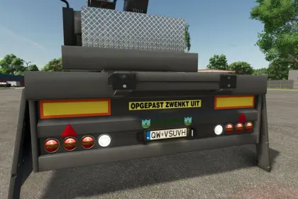 Stenen Trailer with Crane for Farming Simulator 25 — 4