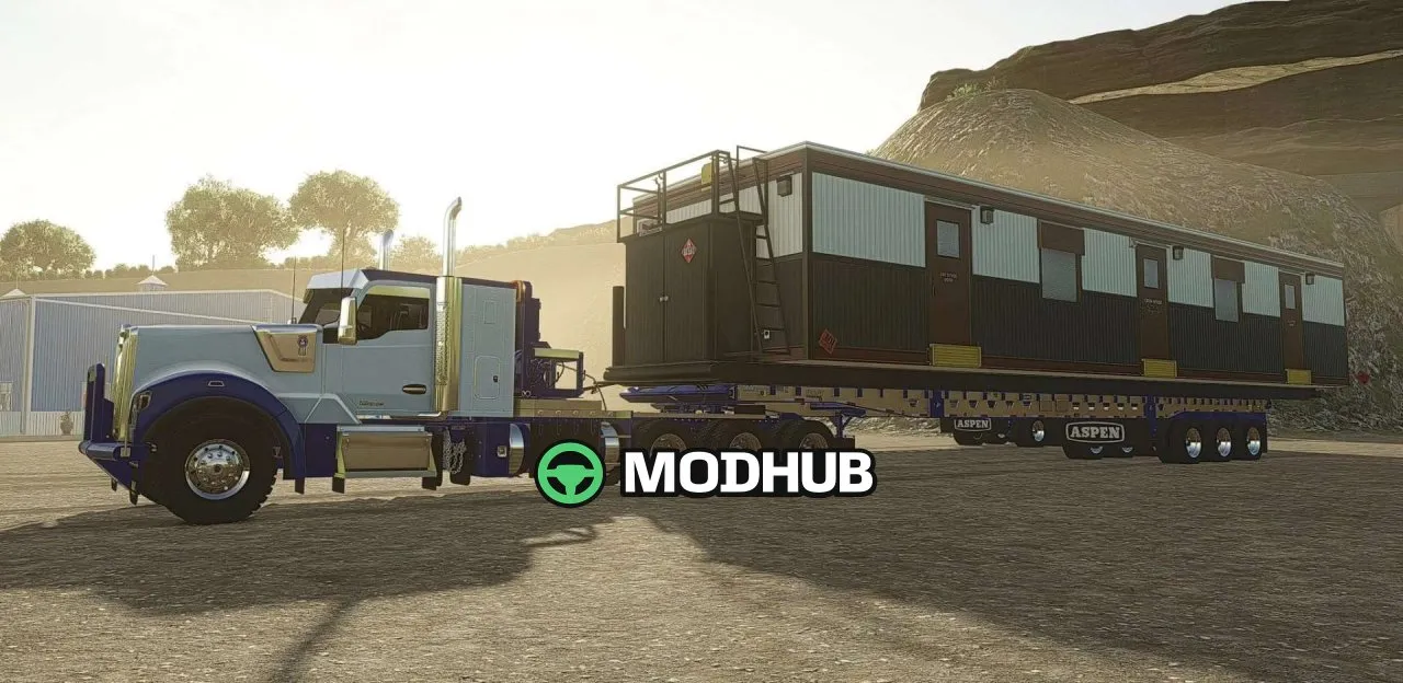 New Oilfield Skid Shacks v1000 — Realistic Camp and Offices for FS25