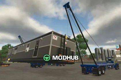 New Oilfield Skid Shacks v1000 — Realistic Camp and Offices for FS25 — 2