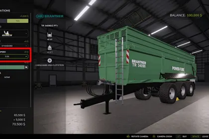 Модуль регулювання швидкості розвантаження для Farming Simulator 25 — 4
