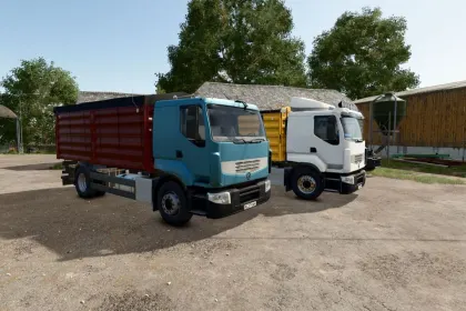 Lkw Renault Premium Grain 4x2 für Farming Simulator 25 — 3