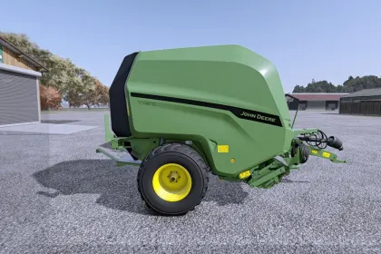 Прес-підбирач John Deere V452R для Farming Simulator 25 — 4