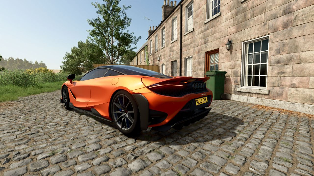 Car McLaren 765LT for Farming Simulator 25