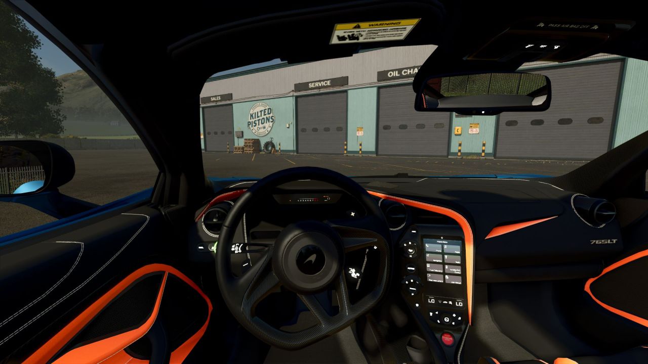 Car McLaren 765LT for Farming Simulator 25