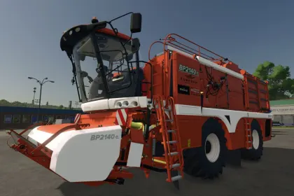 Zbieracz Oxbo BP2140E Improved Bourgoin Version do Farming Simulator 25