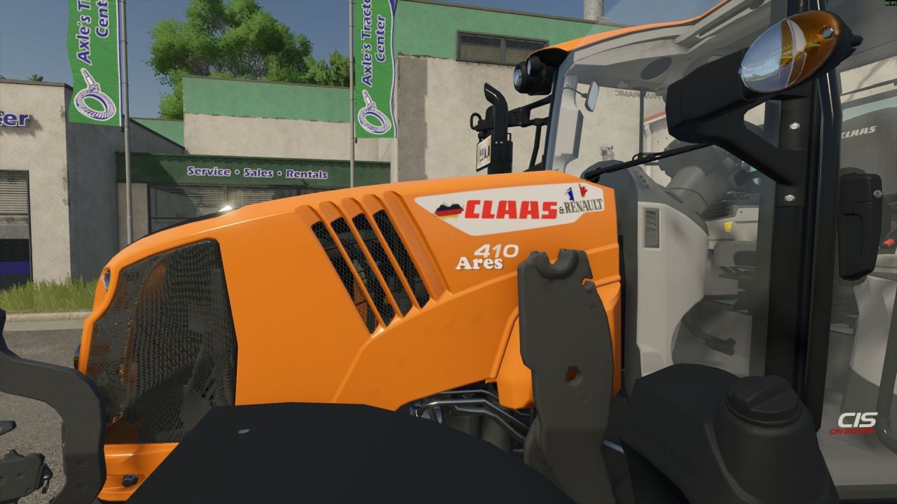 Трактор Claas Anniversary Renault Edition для Farming Simulator 25