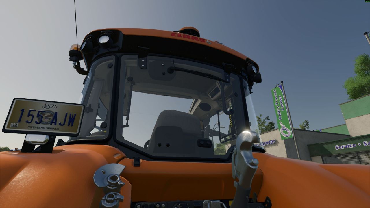 Трактор Claas Anniversary Renault Edition для Farming Simulator 25