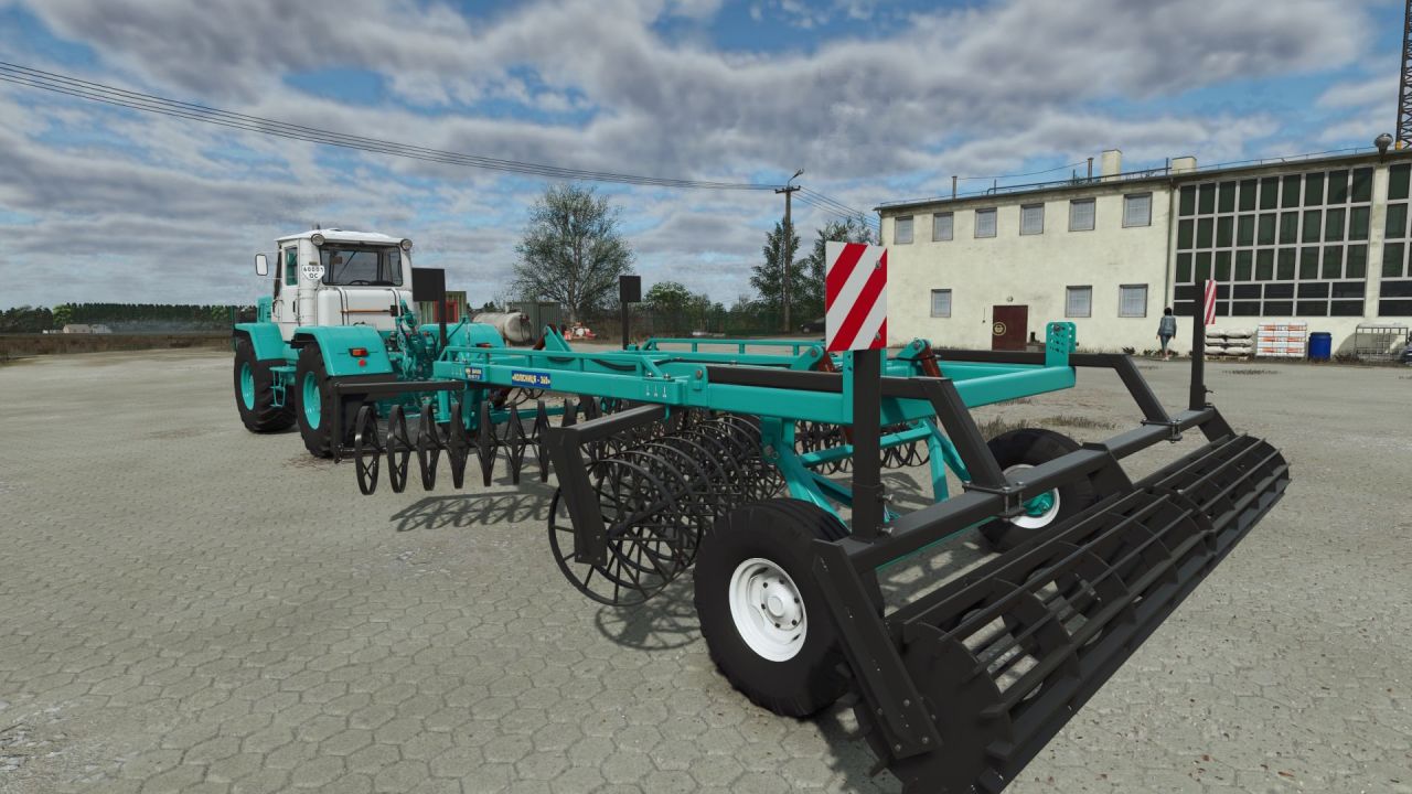 Disc Cultivator KD-4 for Farming Simulator 25
